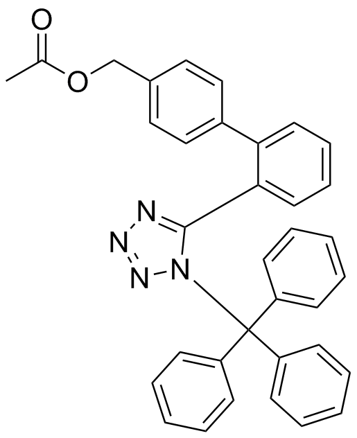 Losartan Acetyloxy N1-Trityl Impurity