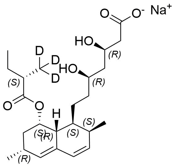 Lovastatin EP Impurity B-d3 Sodium Salt