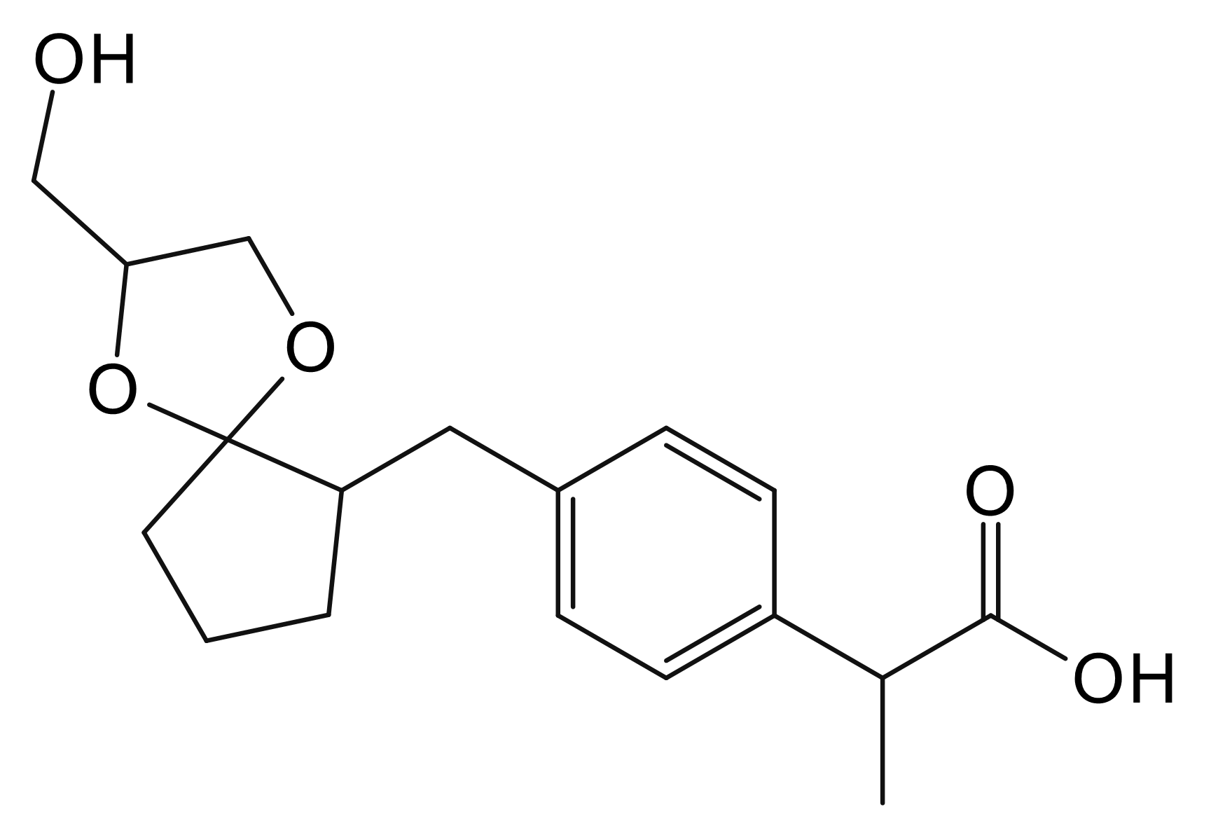 Loxoprofen Glycerin Acetal