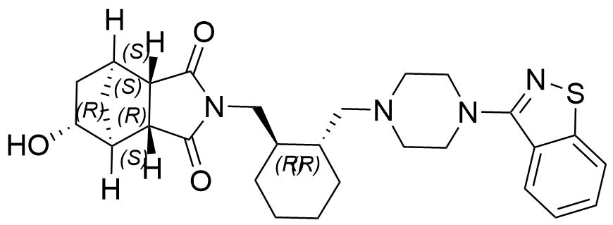 5α/6α-Hydroxy Lurasidone
