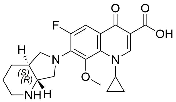 Moxifloxacin Impurity R((1R,6S)-trans-Moxifloxacin)