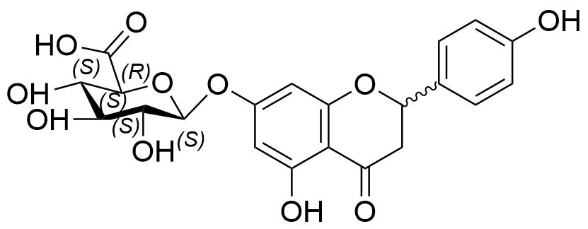 Naringenin 7-O-beta-D-Glucuronide (Mixture of Diastereomers)