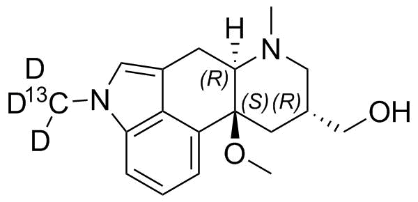 Nicergoline Impurity 21(Nicergoline EP Impurity C-N1-13C-D3)