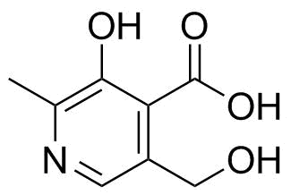 3-hydroxy-5-(hydroxymethyl)-2-methylisonicotinic acid