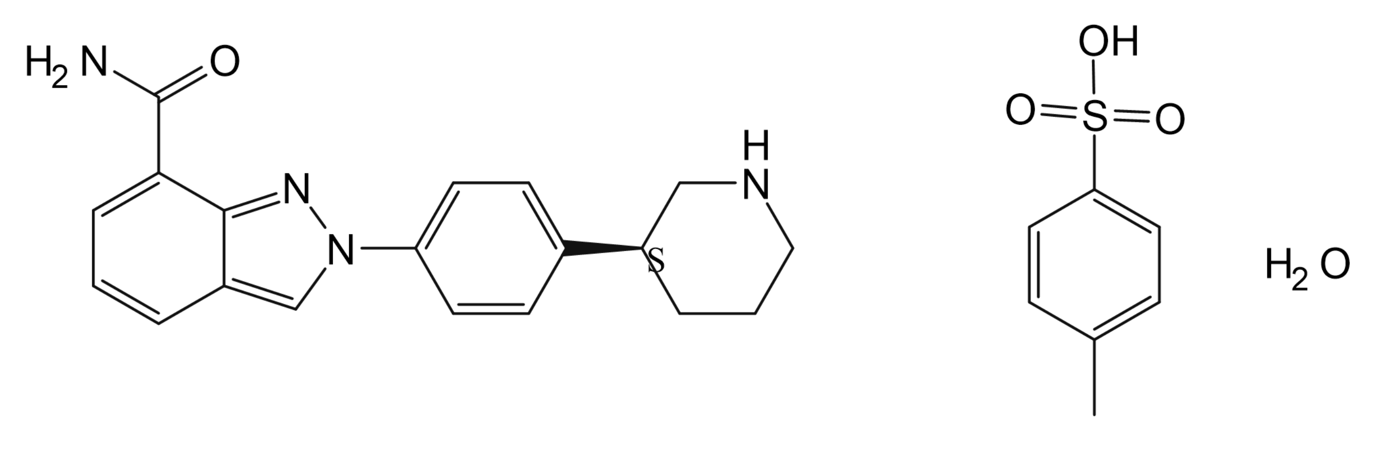 Niraparib tosylate