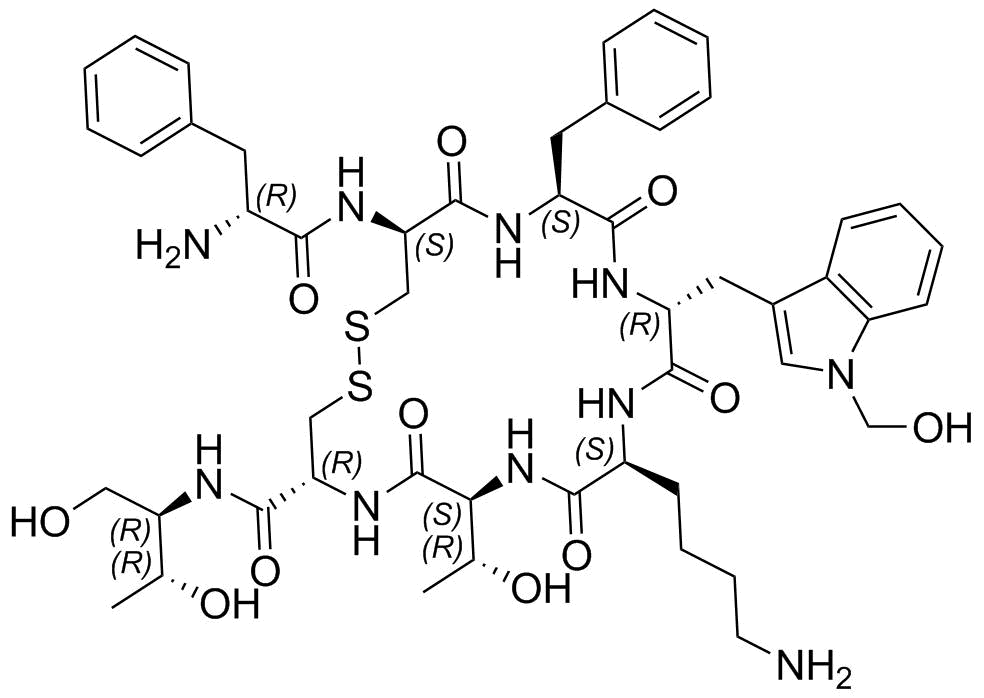 Octreotide Impurity 14([D-Cys2]-Trp[Ch2Oh])