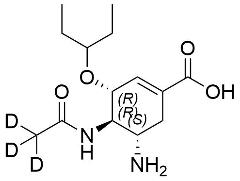 Oseltamivir acid-D3