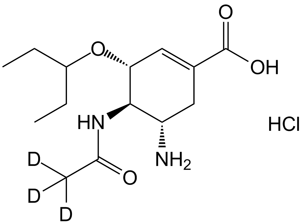 Oseltamivir Phosphate EP Impurity C-d3 HCl