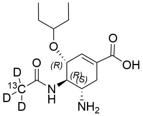 Oseltamivir-13C-d3 Carboxylic Acid