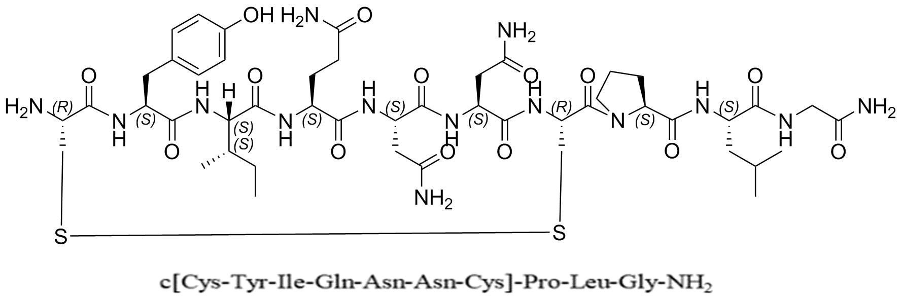 Oxytocin Impurity 26(Des+Asn5)