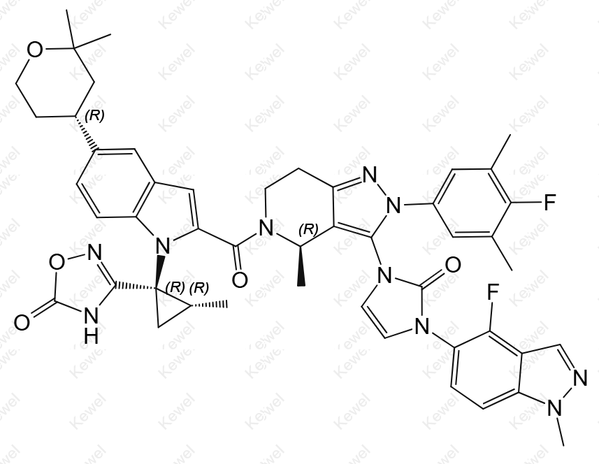 Orforglipron Impurity 9 (Ent-Orforglipron)