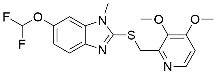 Pantoprazole Sulfide N-Methyl 6-Difluoromethoxy Analog