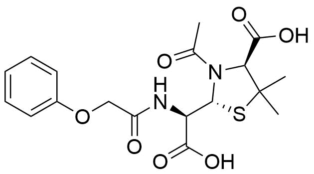 N-Acetyl Penicillin V Penicilloic acid