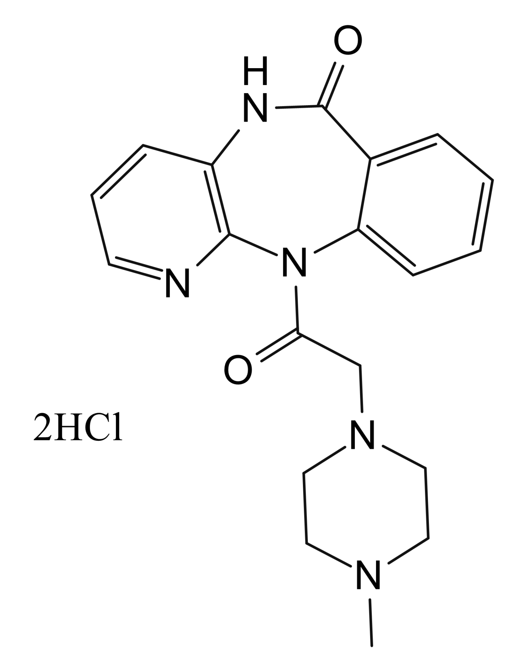 Pirenzepine hydrochloride