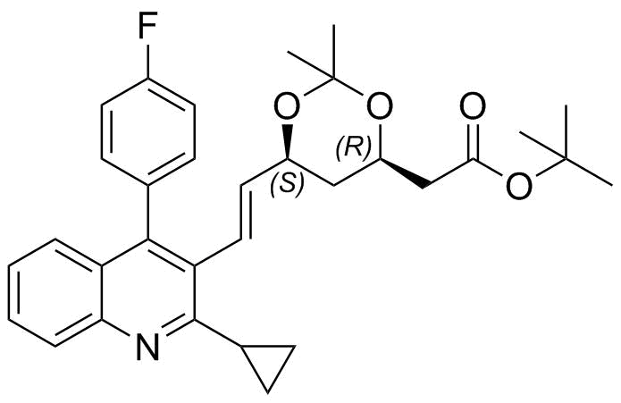Pitavastatin Acetonide t-Butyl Ester