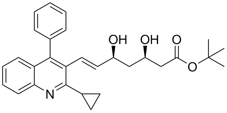 Pitavastatin Desfluoro t-Butyl Ester