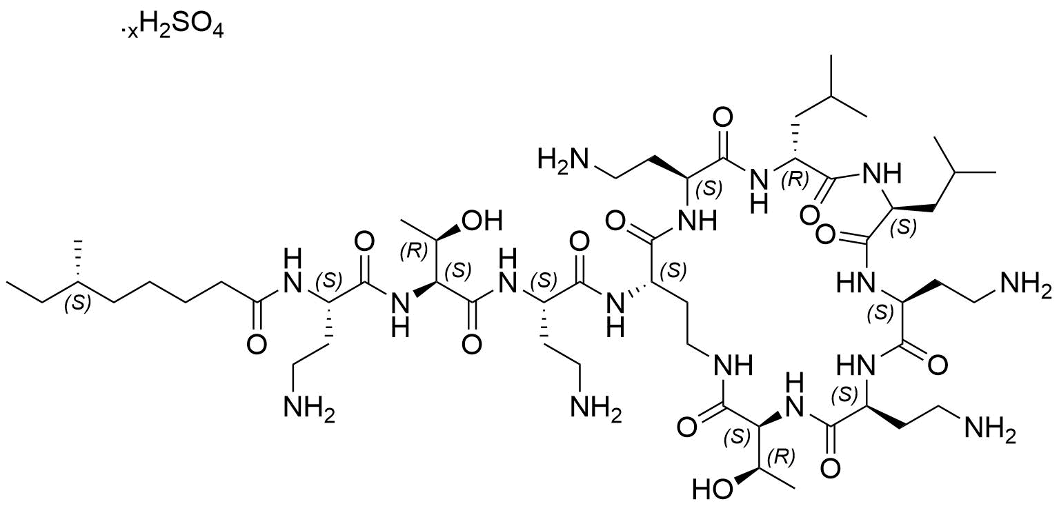 Polymyxin E1 Sulfate (Colistin A)
