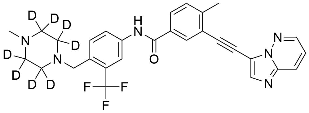 Ponatinib-D8