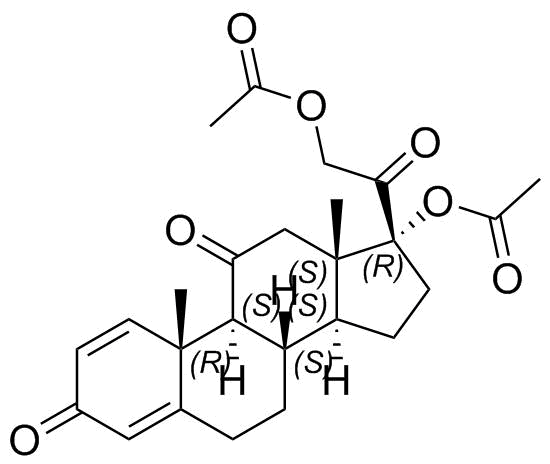 Prednisone 17, 21-Diacetate