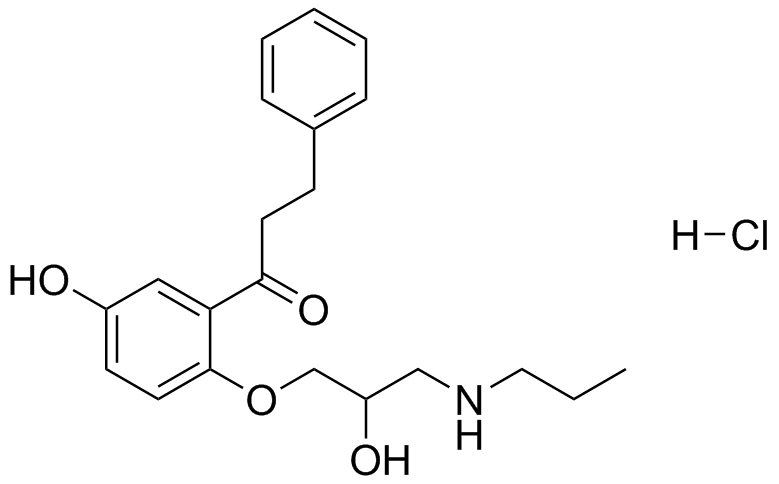 5-Hydroxy Propafenone HCl