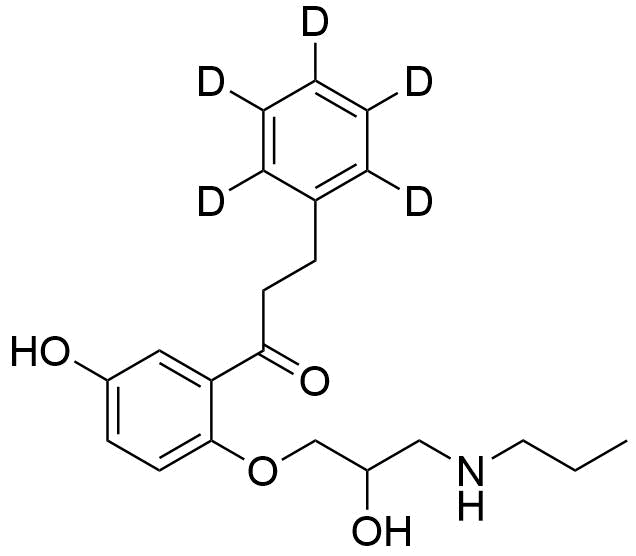 5-Hydroxy Propafenone-d5