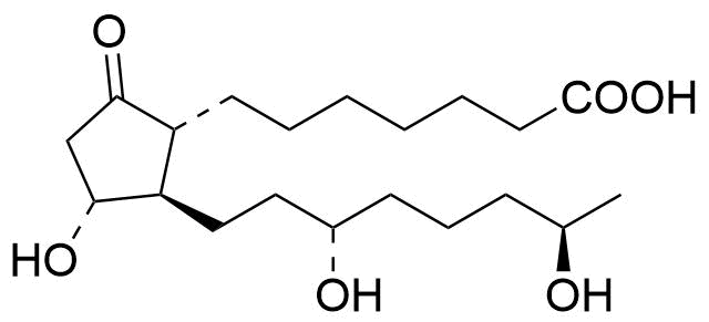 13,14-dihydro-19(R)-hydroxy Prostaglandin E1
