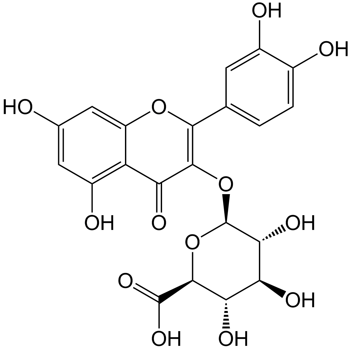 QueRelated Compoundetin 3-glucuronide