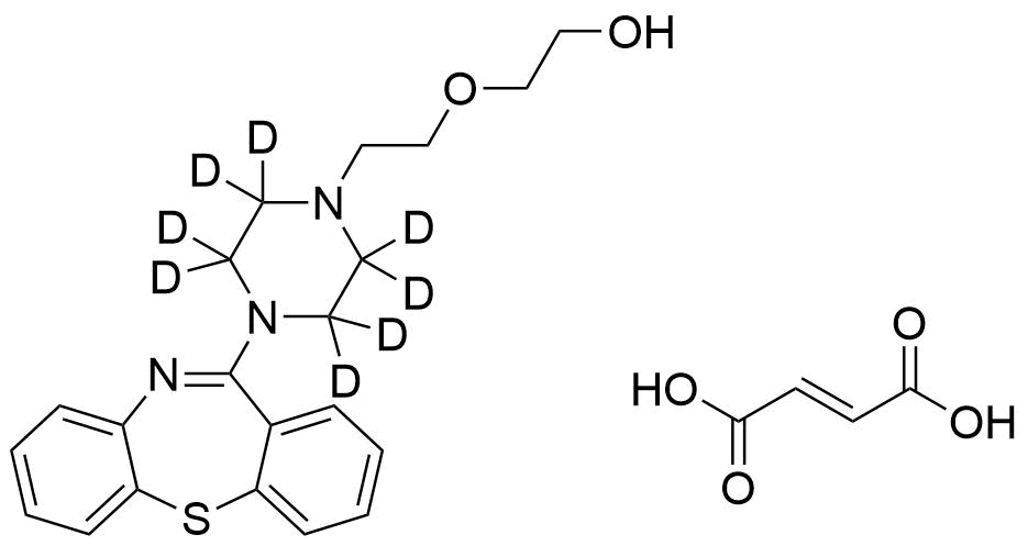 Quetiapine-d8 Fumarate