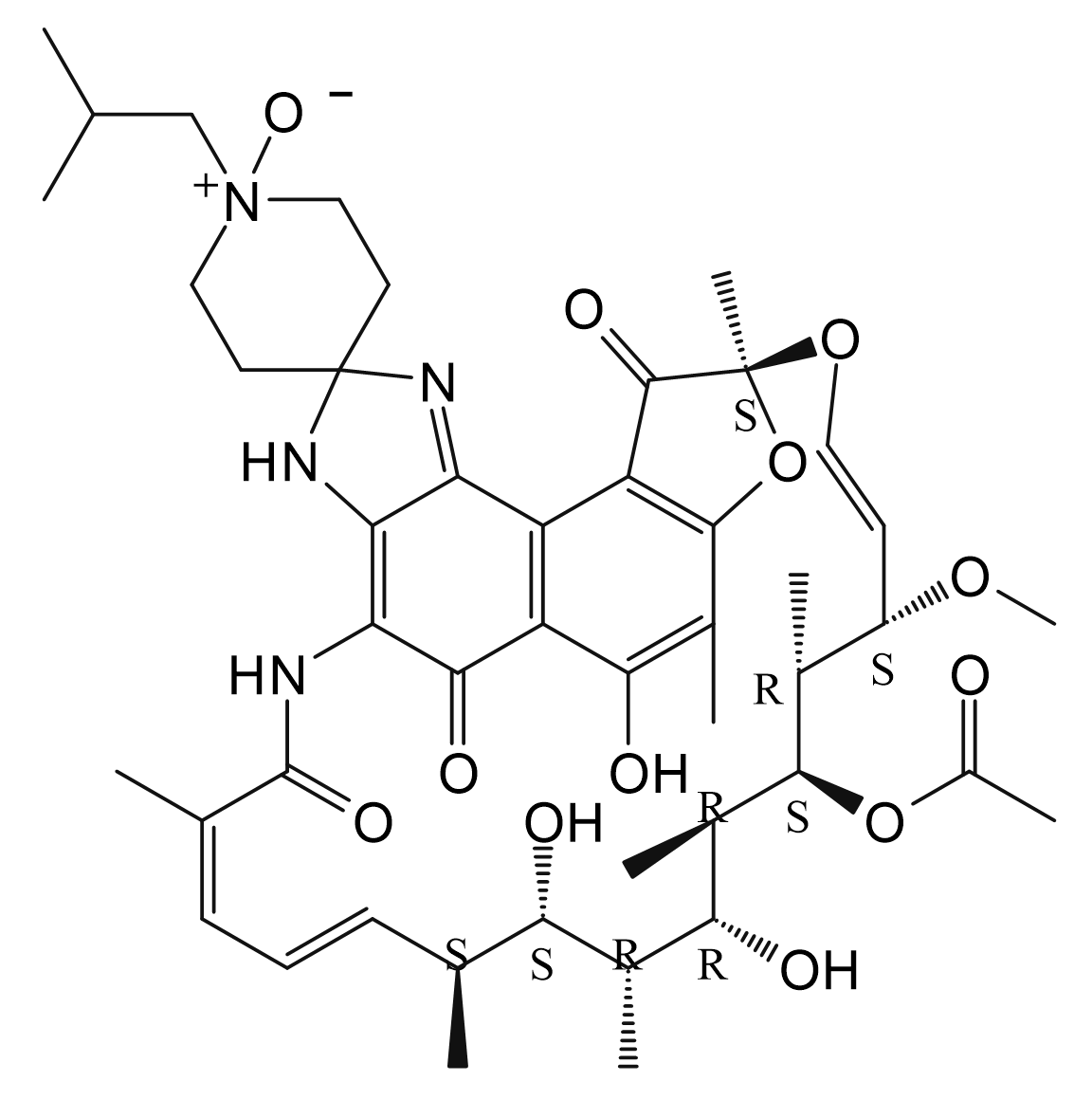 Rifabutin N-Oxide