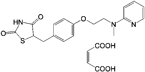 Rosiglitazone maleate