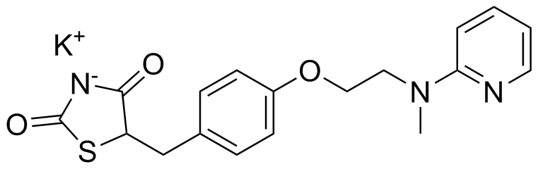 Rosiglitazone potassium salt