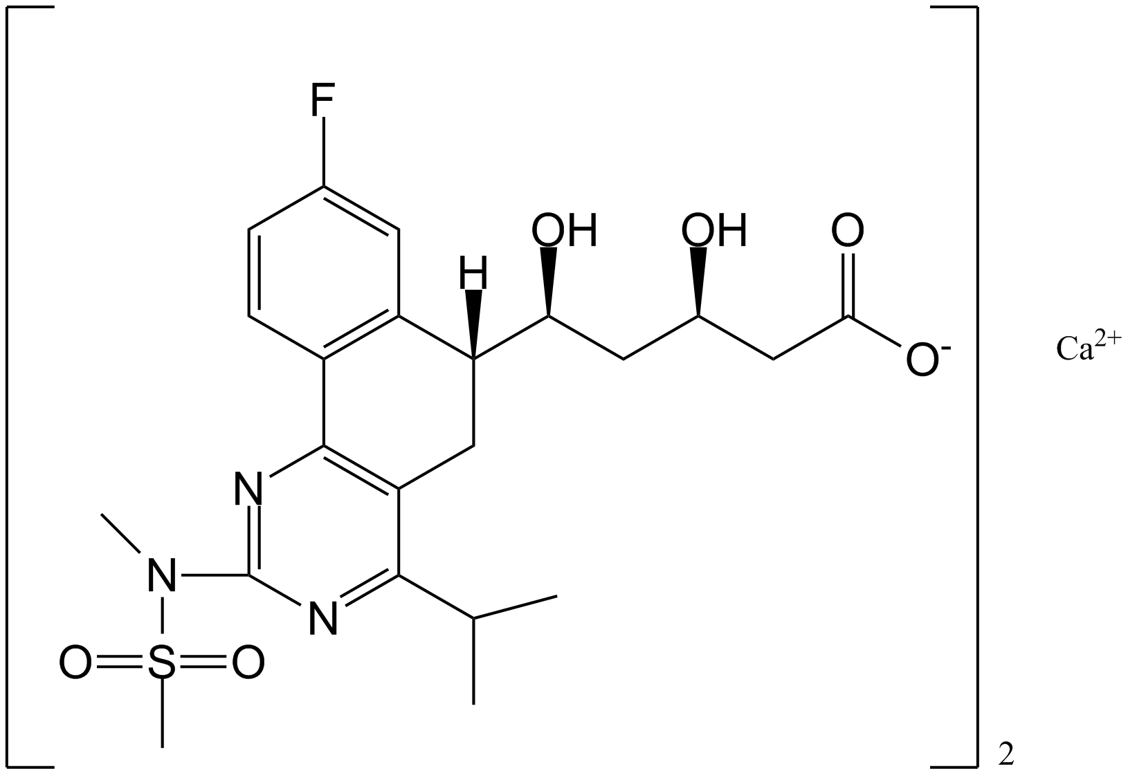 Rosuvastatin (6R)-Isomer Calcium Salt
