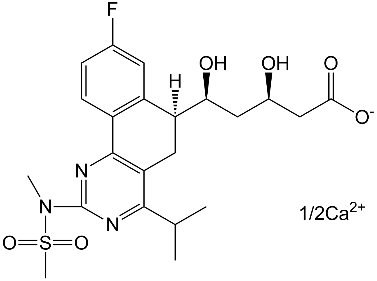 Rosuvastatin (6S)-Isomer Calcium Salt