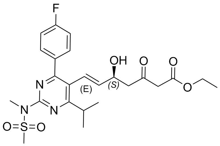 Rosuvastatin 3-Oxo Acid Ethyl Ester