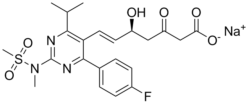 Rosuvastatin 3-Oxo Sodium