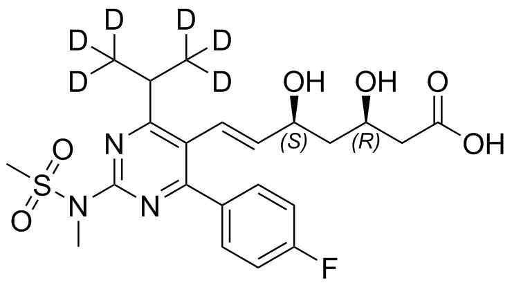 Rosuvastatin-d6 calcium Salt