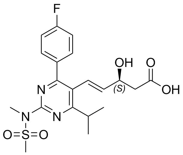 Rosuvastatin Substituted Hydroxy Pentenoic Acid