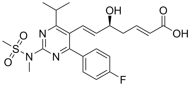 Rosuvastatin EP Impurity N (Rosuvastatin Anhydro Acid)