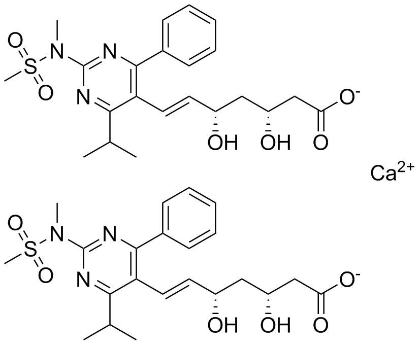 Rosuvastatin EP Impurity M (Rosuvastatin Desfluoro Calcium)