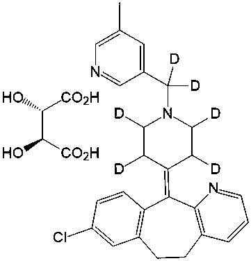 Rupatadine-d6 Tartrate