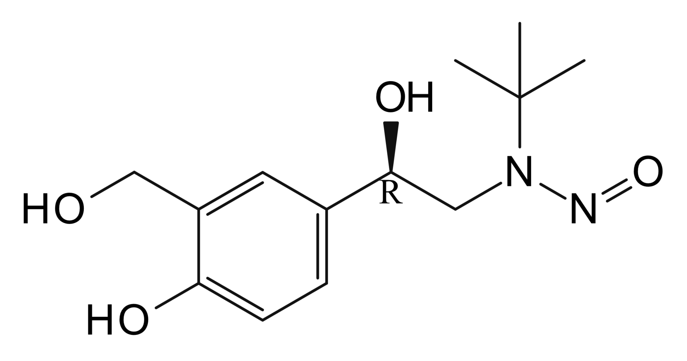 N-Nitroso Levalbuterol(N-Nitroso Salbutamol)