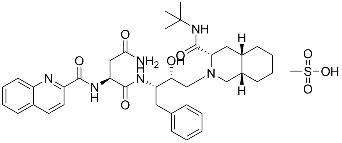 Saquinavir mesilate