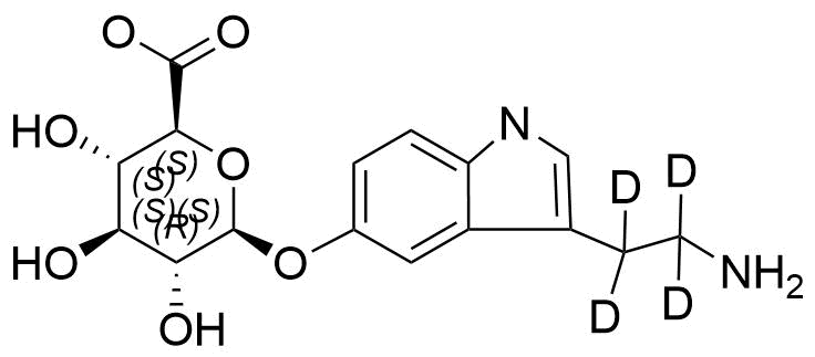 Serotonin-d4 Glucuronide