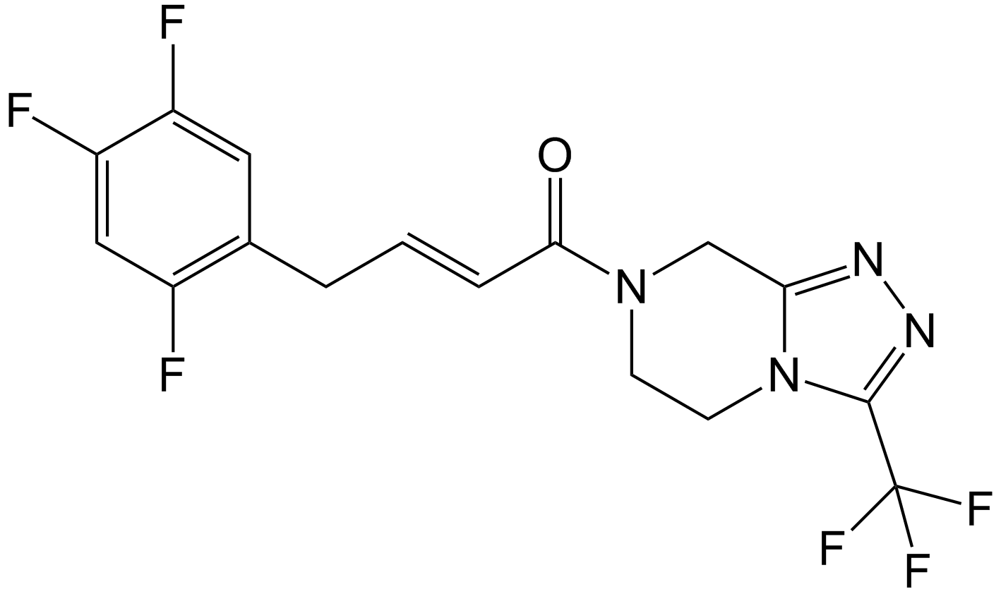 Sitagliptin USP Phenylcrotonyl Analog