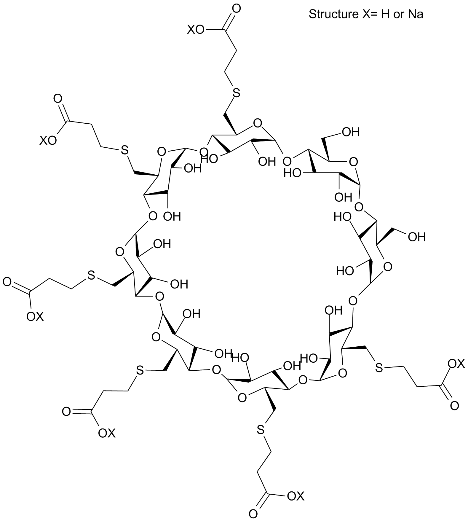 Di-hydroxy-Sugammadex