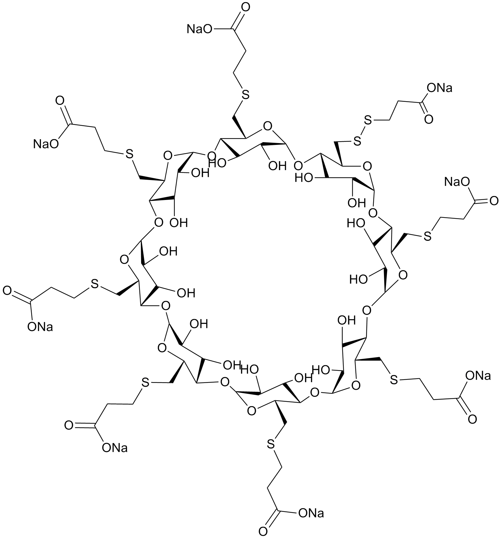Mono-disulfide-Sugammadex