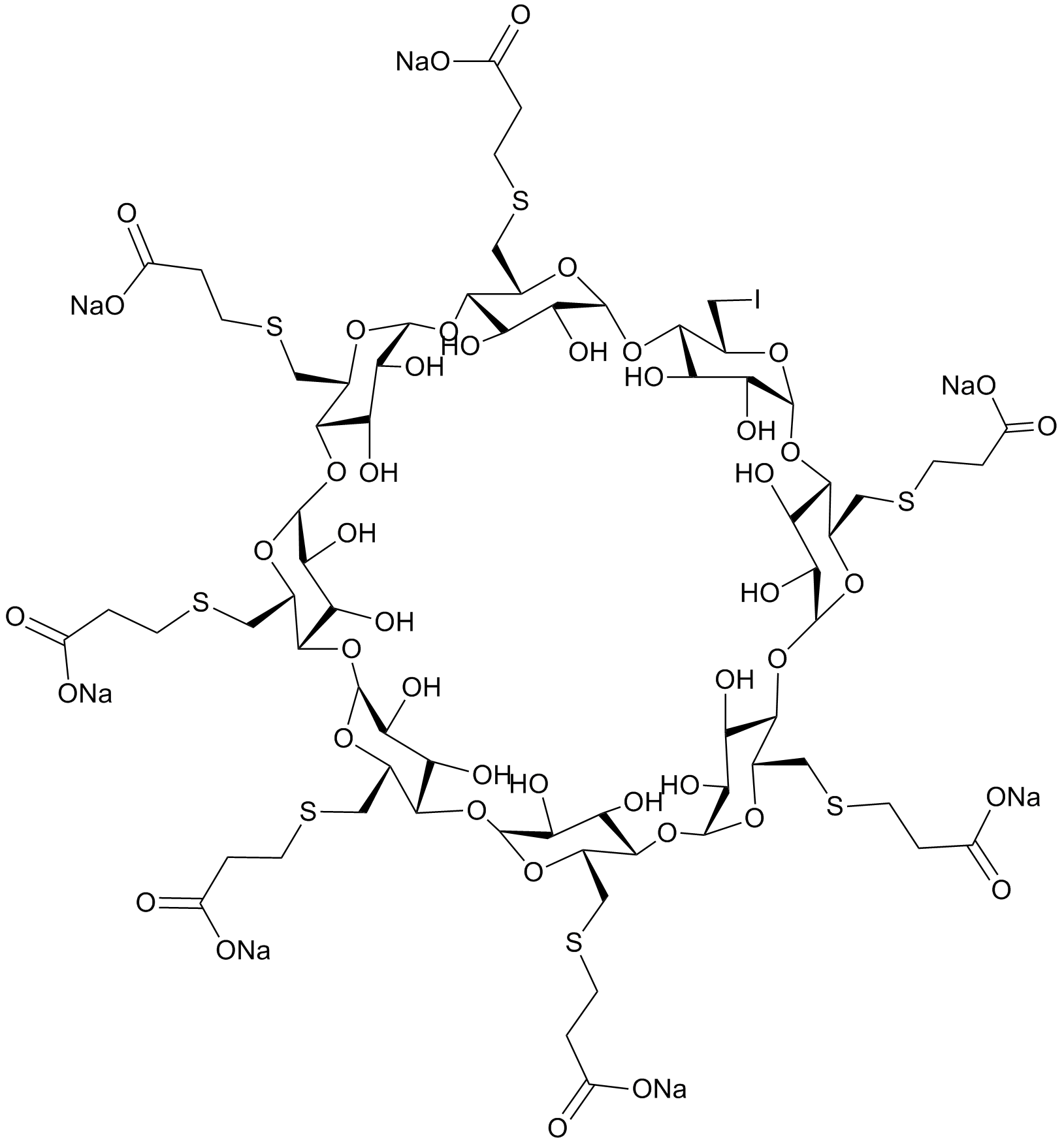 Mono-iodo-Sugammadex