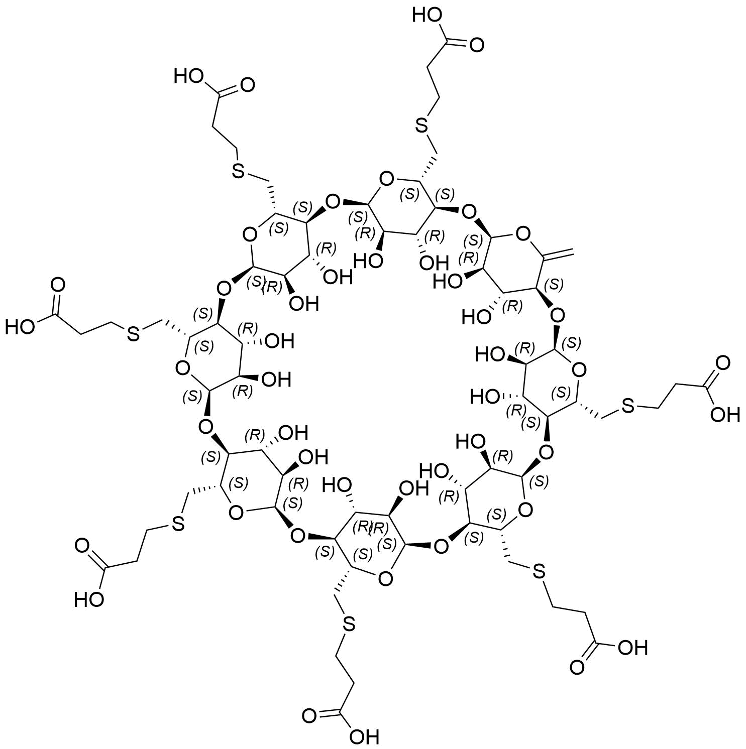 Sugammadex Dehydro-impurity