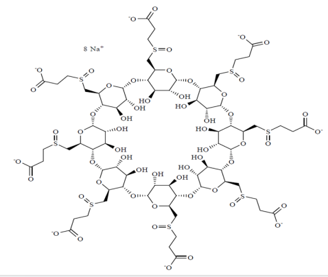 Sugammadex sodium sulfoxide