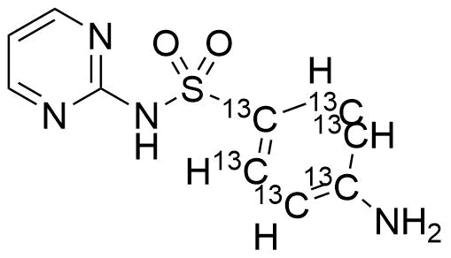 Sulfadiazine-13C6